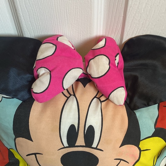 Vintage Disney Minnie Mouse Cuddle Pillow with Arms & Legs - Picture 2 of 12